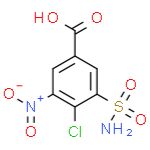4-氯-3-硝基-5-磺酰胺基苯甲酸