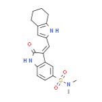 2,3-二氢-N,N-二甲基-2-氧代-3-[(4,5,6,7-四氢-1H-吲哚-2-基)亚甲基]-1H-吲哚-5-磺酰胺