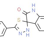 5-溴-5’-苯基-3’H-螺环[吲哚啉-3,2’-[1,3,4]噻二唑]-2-酮