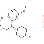 1-甲基-4-(8-(甲硫基)-10,11-二氢二苯并[b,f]thiepin-10-基)哌嗪甲磺酸盐