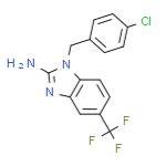 1-(4-氯苄基)-5-(三氟甲基)-1H-苯并[d]咪唑-2-胺