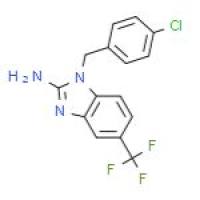 1-(4-氯苄基)-5-(三氟甲基)-1H-苯并[d]咪唑-2-胺