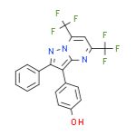 4-(2-苯基-5,7-双(三氟甲基)吡唑并[1,5-a]嘧啶-3-基)苯酚