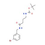 (4-((3-溴苄基)氨基)-4-氧代丁基)氨基甲酸叔丁酯