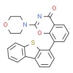 8-(二苯并[b,d]噻吩-4-基)-2-吗啉-4H-苯并[e][1,3]恶嗪-4-酮