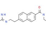 4-((2-(6-(4-甲基哌嗪-1-羰基)萘-2-基)乙基)氨基)喹唑啉-6-甲腈