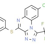 8-氯-4-(苯硫基)-1-(三氟甲基)-[1,2,4]三唑并[4,3-a]喹喔啉