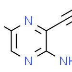 5-溴-3-乙炔基吡嗪-2-胺