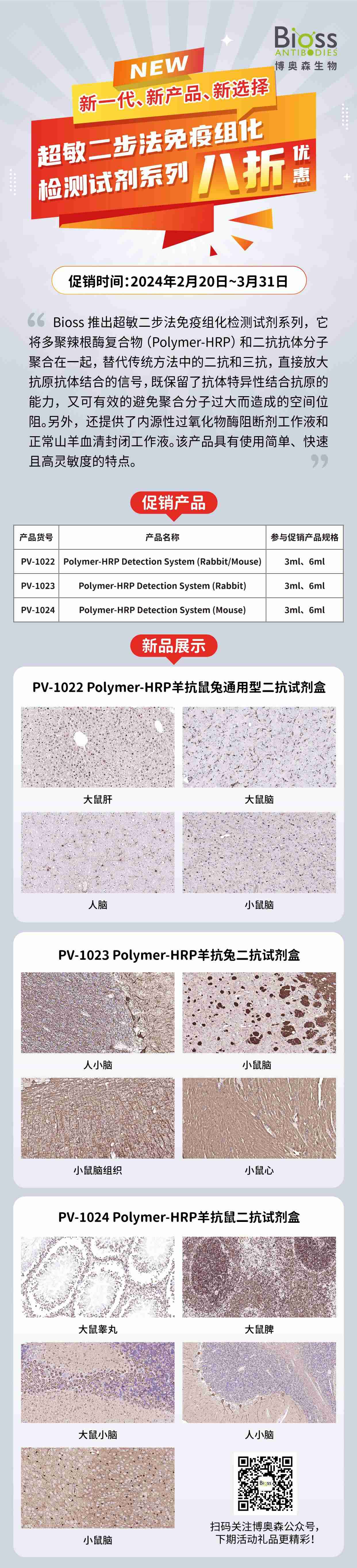 新品优惠 | 超敏二步法免疫组化检测试剂