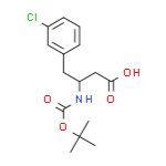 (S)-N-叔丁氧羰基-3-氨基-4-(3-氯苯基)丁酸