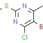 2-(甲硫基)-4-氯-5-溴-6-甲基嘧啶