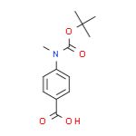 4-(N-BOC-甲基氨)苯甲酸