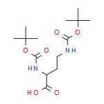 (2S)-2,4-二({[(2-甲基-2-丙基)氧基]羰基}氨基)丁酸