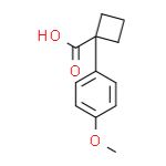 1-(4-甲氧苯基)环丁基甲酸