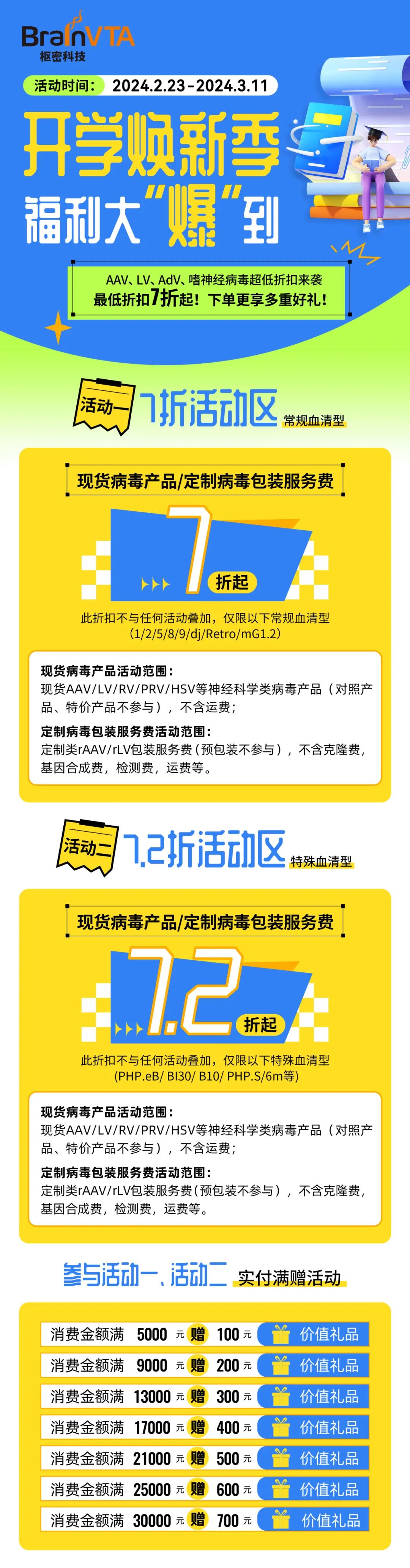 开学焕新季，福利大爆到！