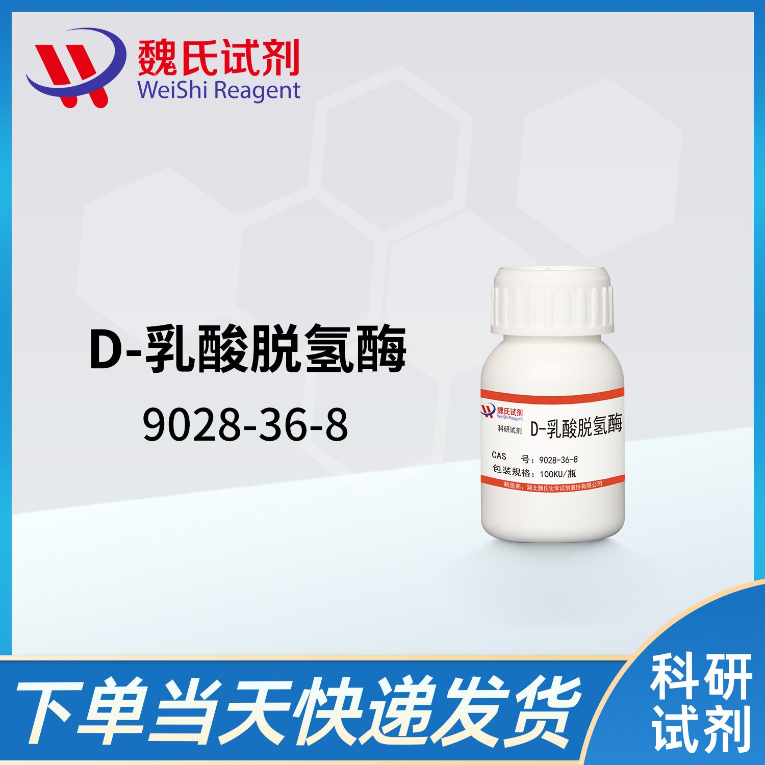 9028-36-8/D-乳酸脱氢酶/D-Lactate Dehydrogenase
