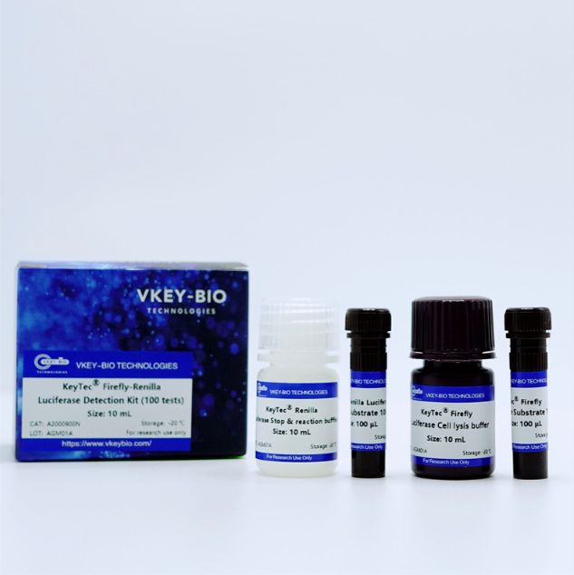 KeyTec® Firefly-Renilla Luciferase Detection Kit (100 tests)