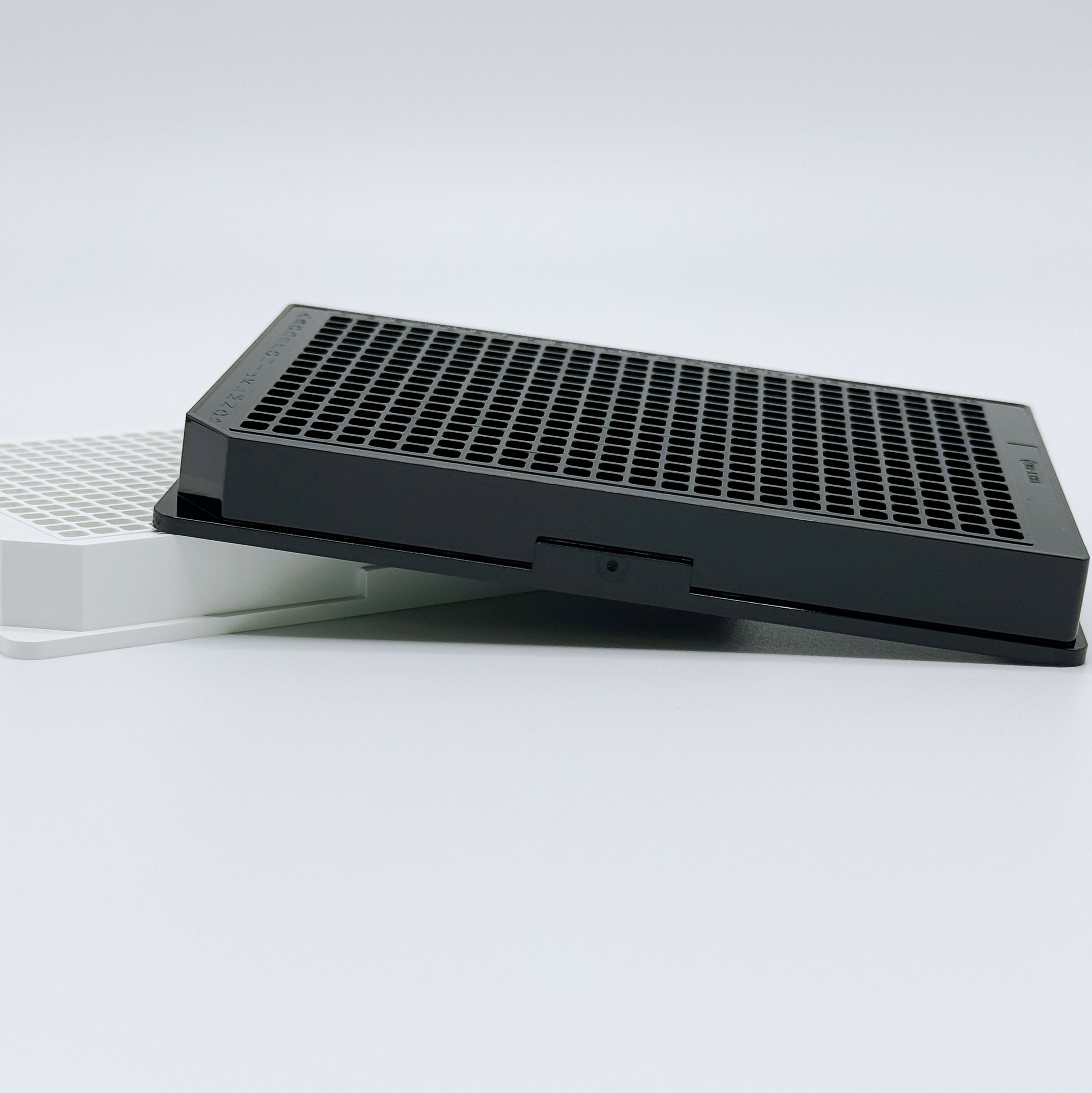 KeyTec® 384-Well Black Flat Microplates, PS, Solid, Non-treated, No lid