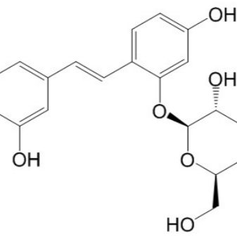 氧化白藜芦醇-2-O-β-D-吡喃葡萄糖苷392274-22-5