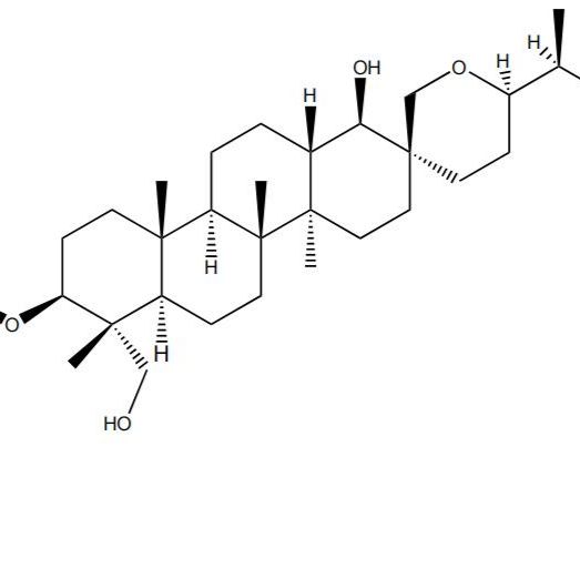 (25S)-凤仙萜四醇苷B新化合物