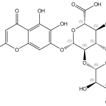 野黄芩素-7-二葡萄糖苷酸150641-65-9