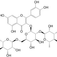 槲皮素-3-O-芸香糖-(1→2)-O-鼠李糖苷55696-57-6