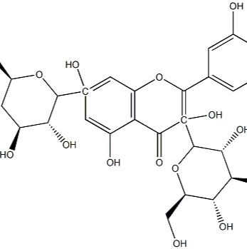 槲皮素-3,7-O-二葡萄糖苷6892-74-6