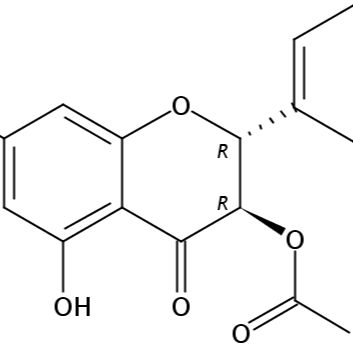 短叶松素-3-乙酸酯 52117-69-8