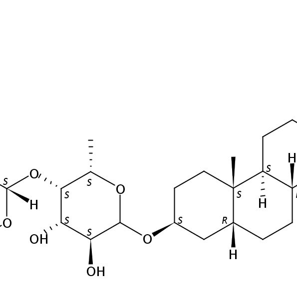 洋地黄毒苷元葡萄糖基岩藻糖苷2446-63-1