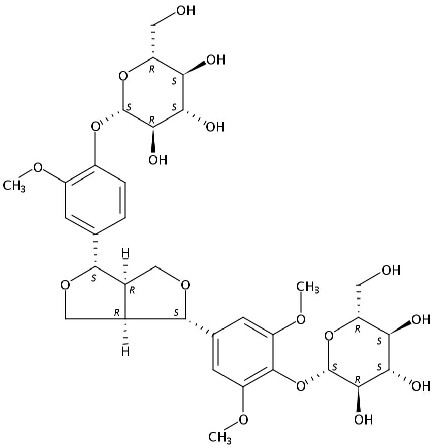 (+)-杜仲树脂酚双葡萄糖苷88142-63-6