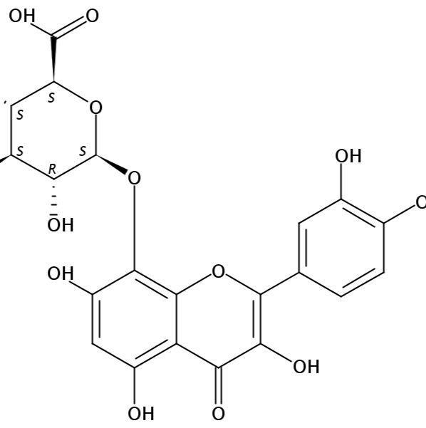 棉花皮素-8-O-葡萄糖醛酸苷55366-56-8