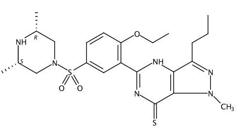 硫代艾地那非856190-47-1