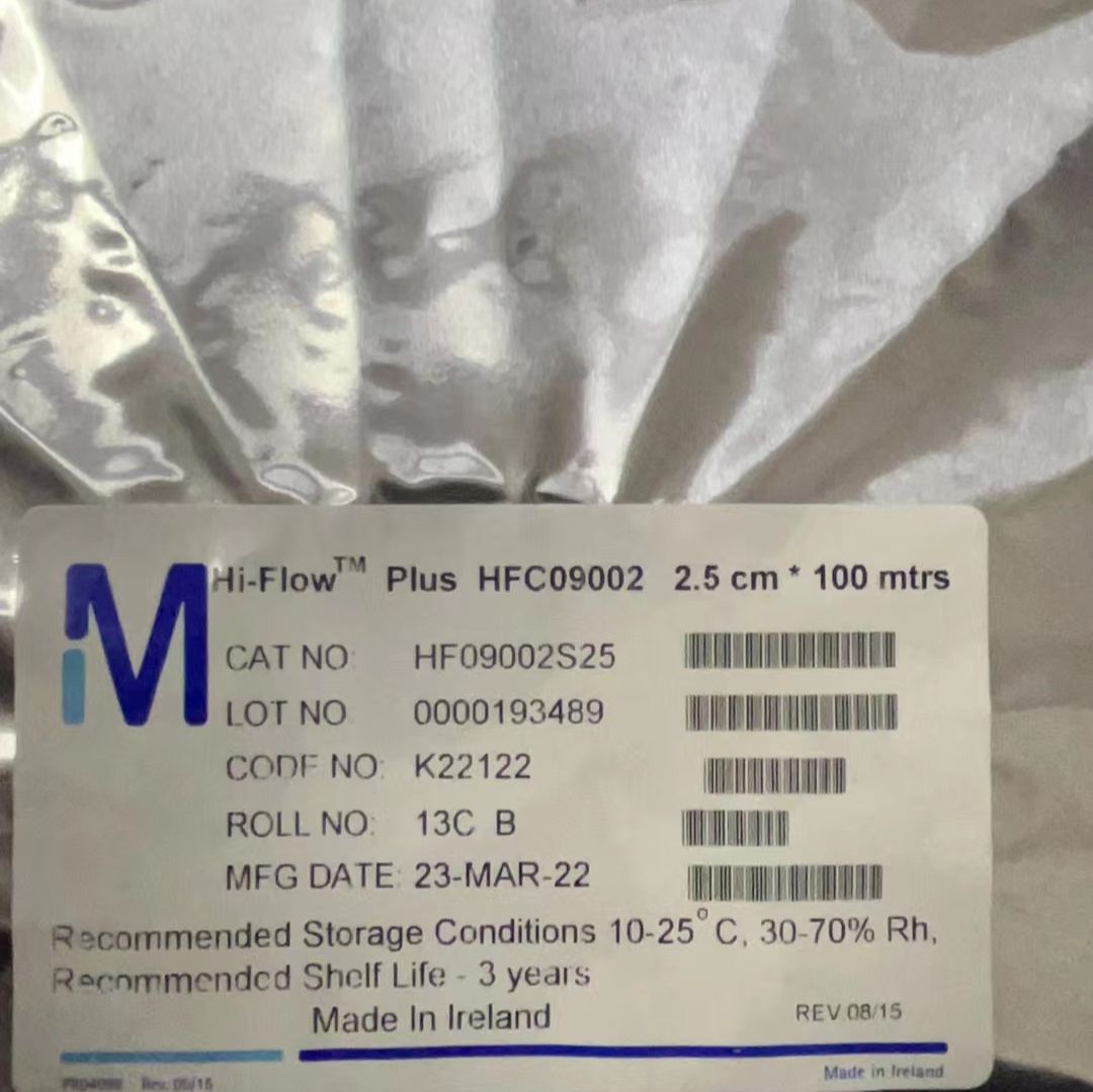 Millipore 密利博 NC膜 HFC09002 现货 硝酸纤维素膜 HF90