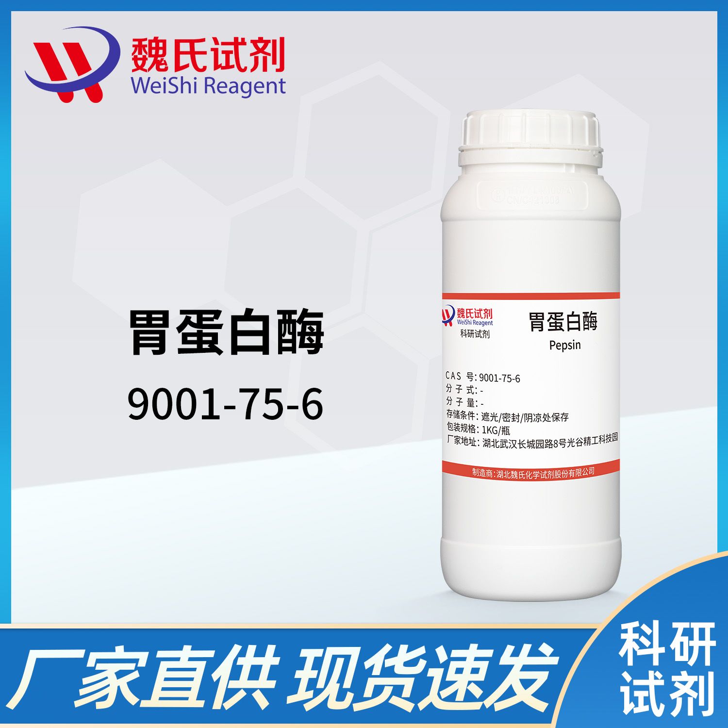 9001-75-6 /胃蛋白酶/pepsin