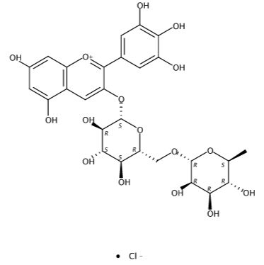 氯化飞燕草素-3-O-芸香糖苷15674-58-5