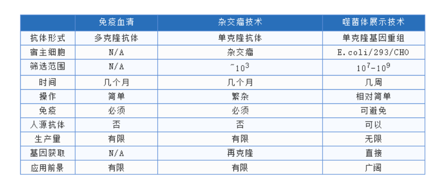 噬菌体展示文库类型与应用-卡梅德生物