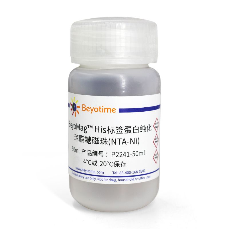 BeyoMag™ His标签蛋白纯化琼脂糖磁珠(NTA-Ni)