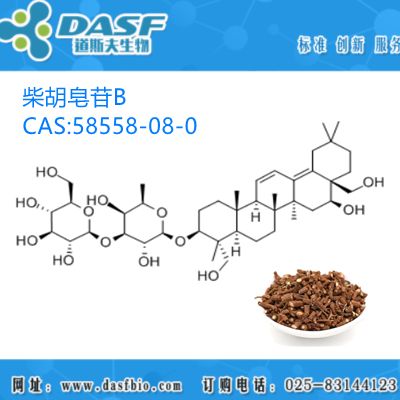 柴胡萃取 柴胡皂苷B SaikosaponinB 中药对照品 标准品 HPLC 可定制 
