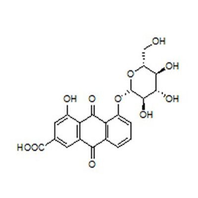 大黄酸-8-O-β-D-葡萄糖苷113443-70-2