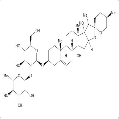 麦冬苷元-3-O-α-L-吡喃鼠李糖基（1→2）-β-D-吡喃葡萄糖苷128502-94-3