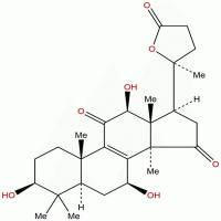 3β,7β,12β-三羟基-11,15-二羰基-羊毛甾烷-8-烯-24→20内酯1801934-15-5