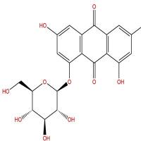 大黄素-8-β-D-吡喃葡萄糖苷23313-21-5