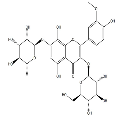 头花杜鹃素 3-O-β-D-吡喃葡萄糖-7-O-α-L-吡喃