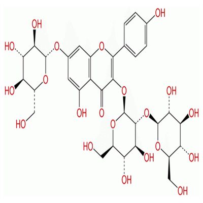 山柰酚-3-O-槐二糖-7-O-葡萄糖苷55136-76-0