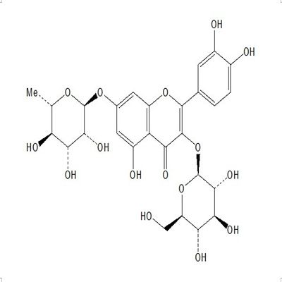 槲皮素-3-O-葡萄糖-7-O-鼠李糖苷18016-58-5