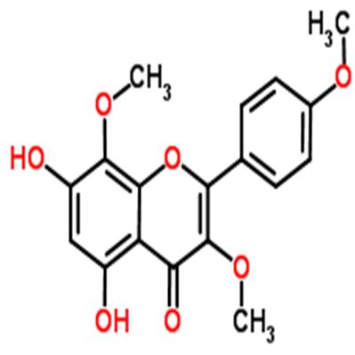 5,7-二羟基-3,4',8-三甲氧基黄酮1570-09-8