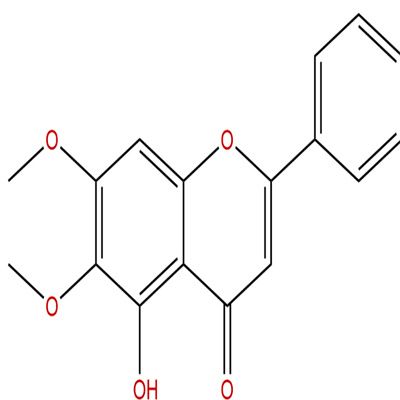 5-羟基-6,7-二甲氧基黄酮740-33-0