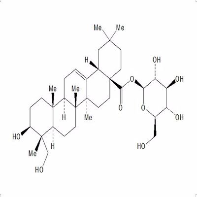 常春藤皂苷元-28-O-β-D-葡萄糖酯苷53931-25-2