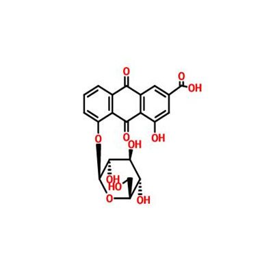 大黄酸-8-β-D-吡喃葡萄糖苷34298-86-7