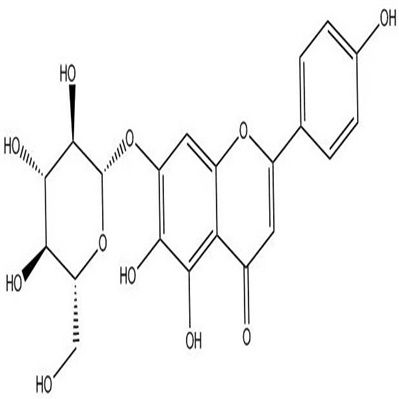 野黄芩苷 7-O-β-D-葡萄糖苷26046-94-6